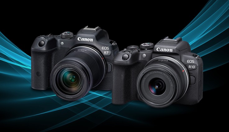Canon EOS R7 and R10 cameras