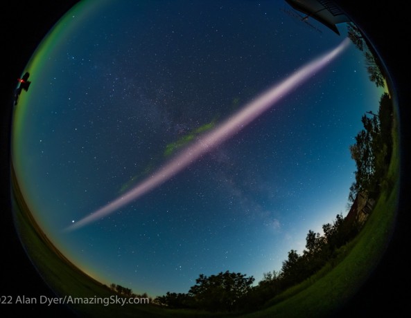 Unexpected Solar Storm Causes a Phenomenon Called STEVE in North America — What is It?