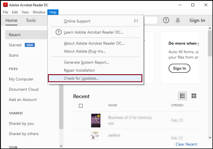 Update Pdf Acrobat Reader