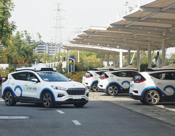 Baidu Driverless Car Service in Jiaxing