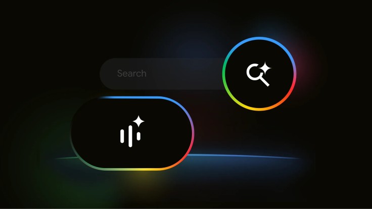 Google Search Live and Gemini icons