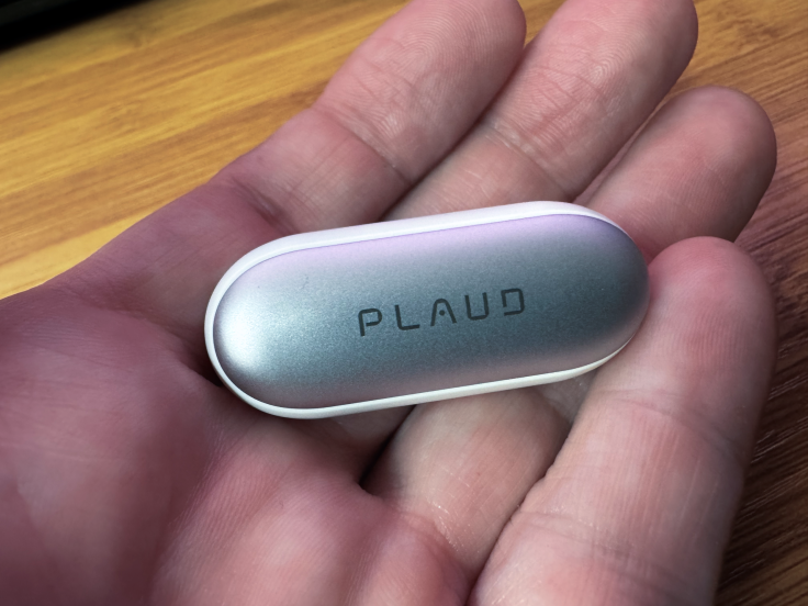 Notepin held in hand for scale
