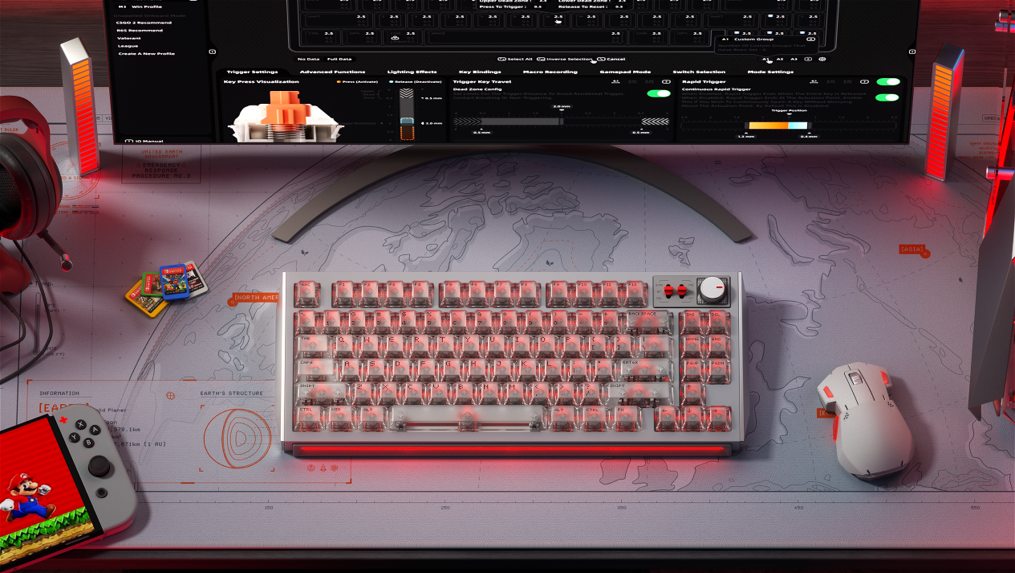 NuPhy WH80 Wireless Magnetic Switch Keyboard Review: A Holiday