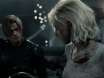 Leon and Grace in Resident Evil Requiem