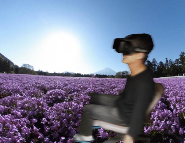 image of virtual walking