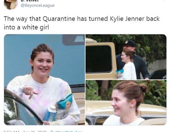 New Photos have Shown Kylie Jenner Without Makeup while Breaking Social Distancing Regulations while Sources Say that She Could be Reconciling with Ex, Travis Scott