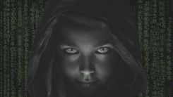 Depiction of a hacker