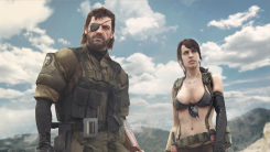 Snake and Quiet from Metal Gear Solid V: The Phantom Pain