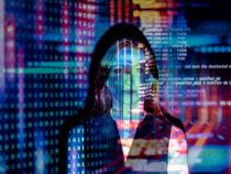 Code on top of a woman