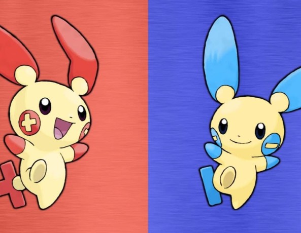 Plusle and Minun