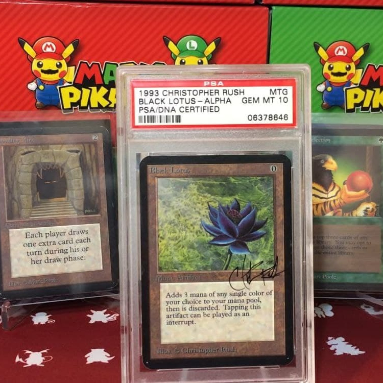 Magic: The Gathering' Rare Card Black Lotus from Alpha Set Sold for $500,000 in eBay Auction Magic: The Gathering' Rare Card Black Lotus from Alpha Set Sold for $500,000 in eBay Auction