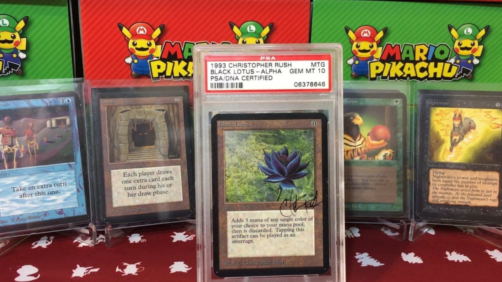 Magic: The Gathering' Rare Card Black Lotus from Alpha Set Sold for $500,000 in eBay Auction Magic: The Gathering' Rare Card Black Lotus from Alpha Set Sold for $500,000 in eBay Auction