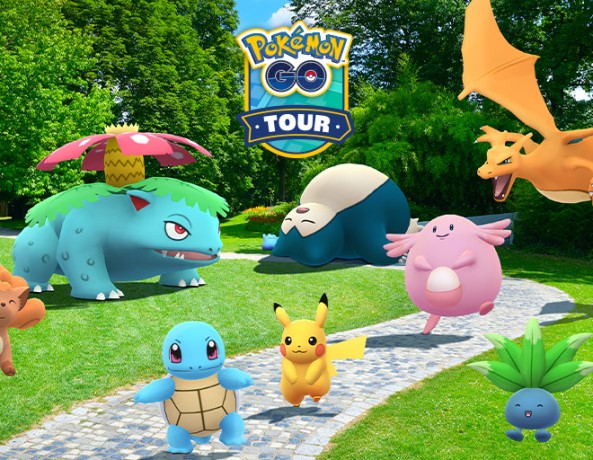 Pokemon GO Kanto Tour